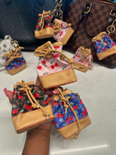 Load image into Gallery viewer, Mini Bucket Bag with Keychain