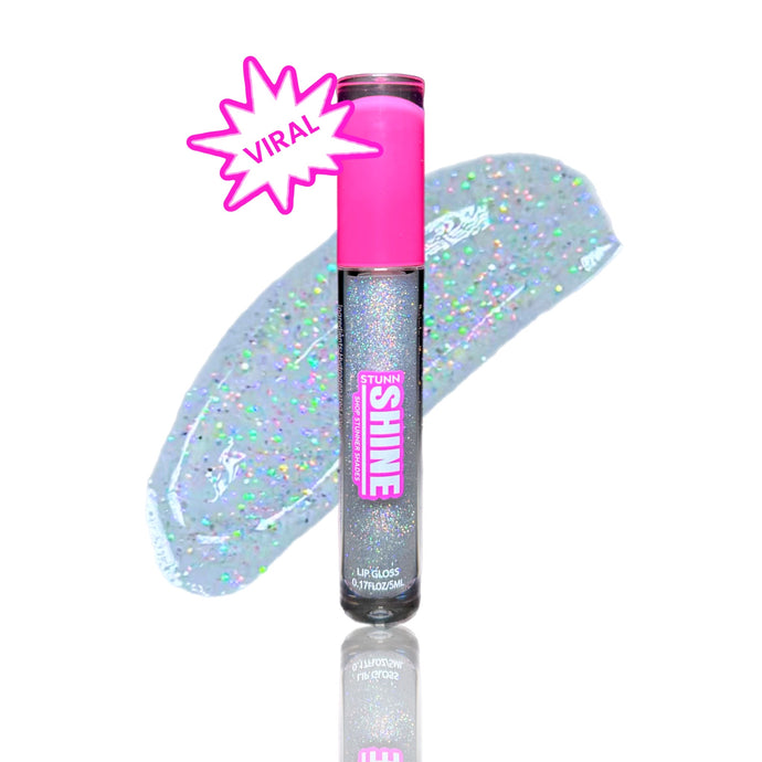 (VIRAL) STUNN SHINE: Holographic Sparkling Lipgloss