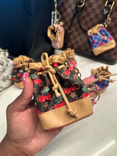 Load image into Gallery viewer, Mini Bucket Bag with Keychain