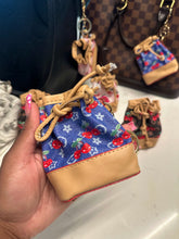 Load image into Gallery viewer, Mini Bucket Bag with Keychain