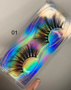 3D FLUFFY MINK EYELASHES (25MM)