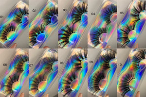 3D FLUFFY MINK EYELASHES (25MM)