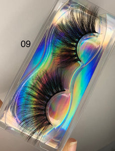 3D FLUFFY MINK EYELASHES (25MM)