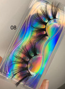 3D FLUFFY MINK EYELASHES (25MM)
