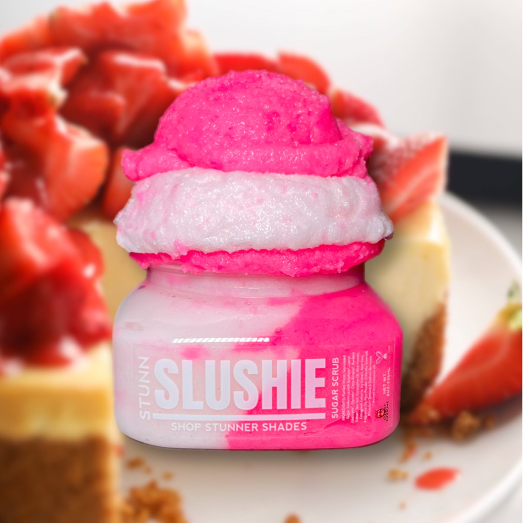 “Strawberry Cheesecake” Slushie Scrub