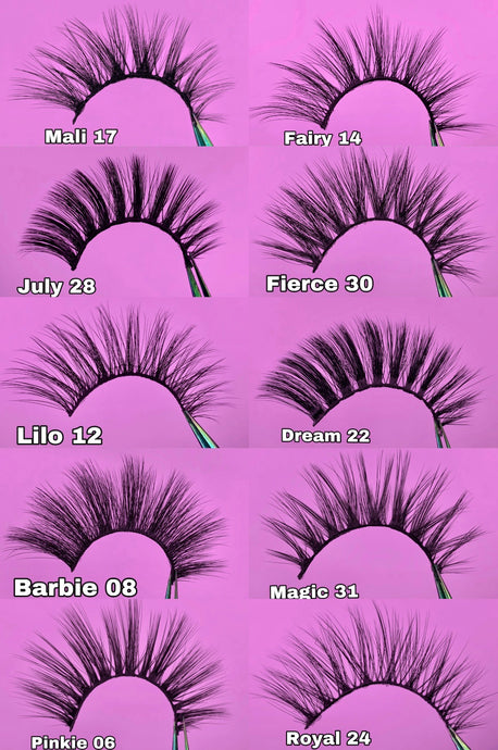 FAUX MINK EYELASHES (20MM)