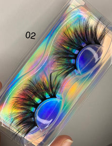 3D FLUFFY MINK EYELASHES (25MM)