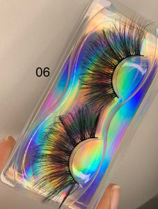 3D FLUFFY MINK EYELASHES (25MM)