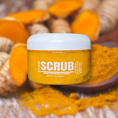 Turmeric Face Scrub (Lightening + Brightening)
